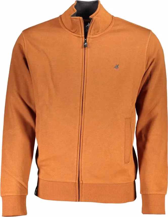 U.S. Grand Polo Marrone Cotton Men Sweatshirt