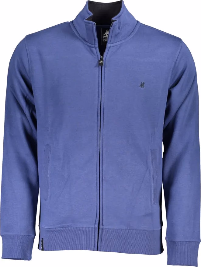 U.S. Grand Polo Blue Cotton Men's Sweatshirt