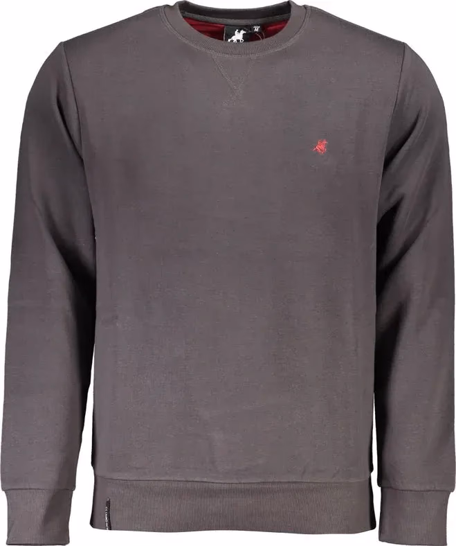 U.S. Grand Polo Gray Cotton Men Sweatshirt