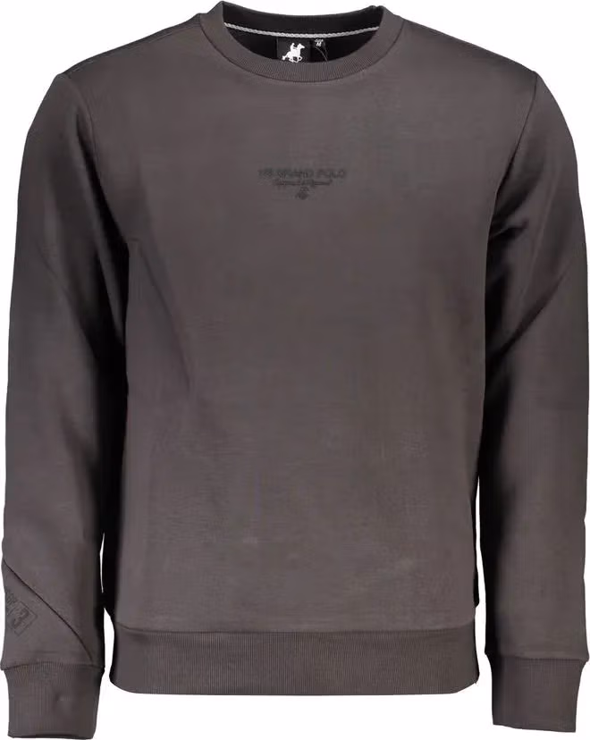 U.S. Grand Polo Gray Cotton Men Sweatshirt