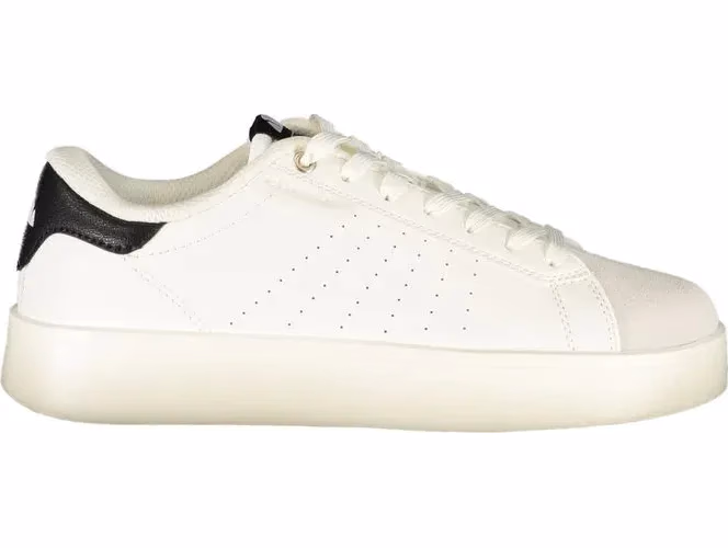 Ellesse Bianco Polyurethane Women Sneaker