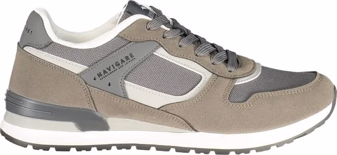 Navigare Grigio Polyurethane Men Sneaker