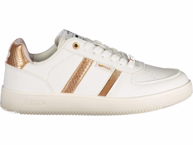 Gas Bianco Polyurethane Women Sneaker