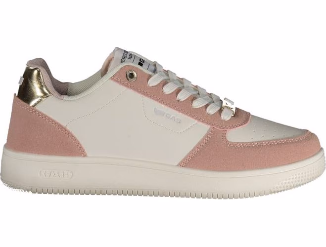 Gas White Polyurethane Women Sneaker