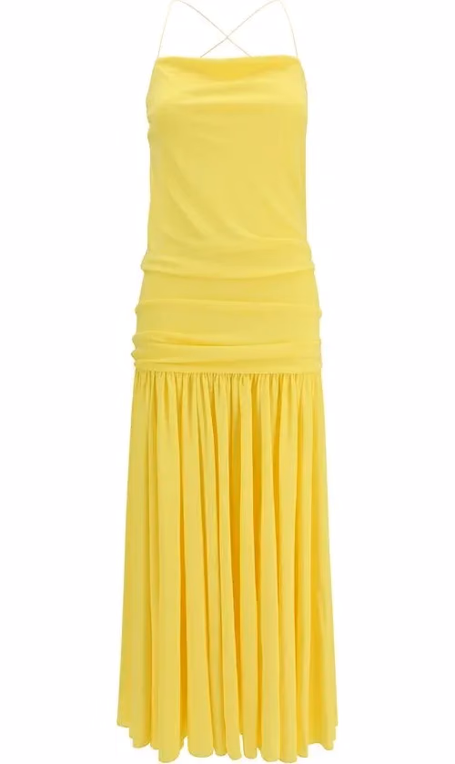 Jacquemus Bicolor Viscose Casual Dress