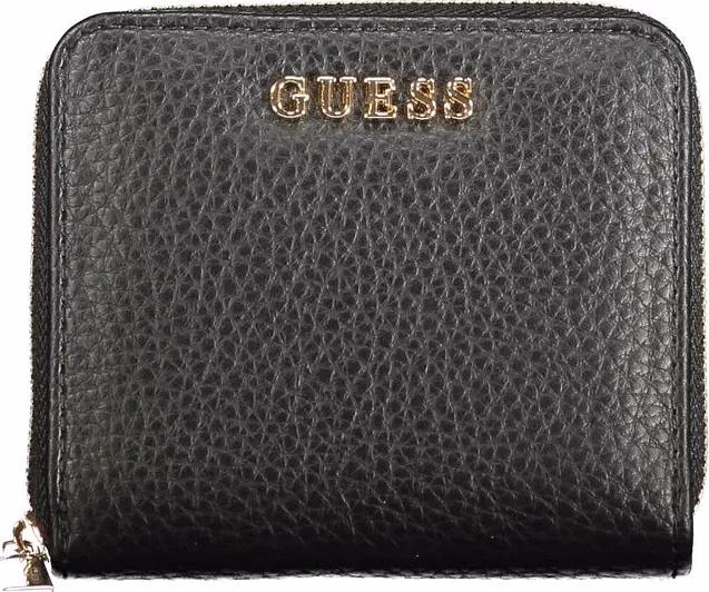 Guess Jeans Black Polyurethane Women Wallet
