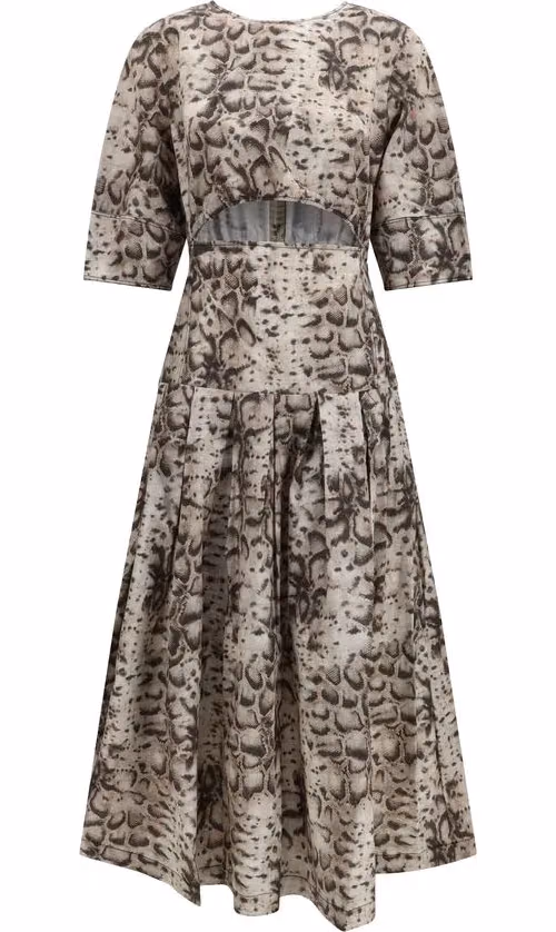 PINKO Multicolor Cotton Casual Dress