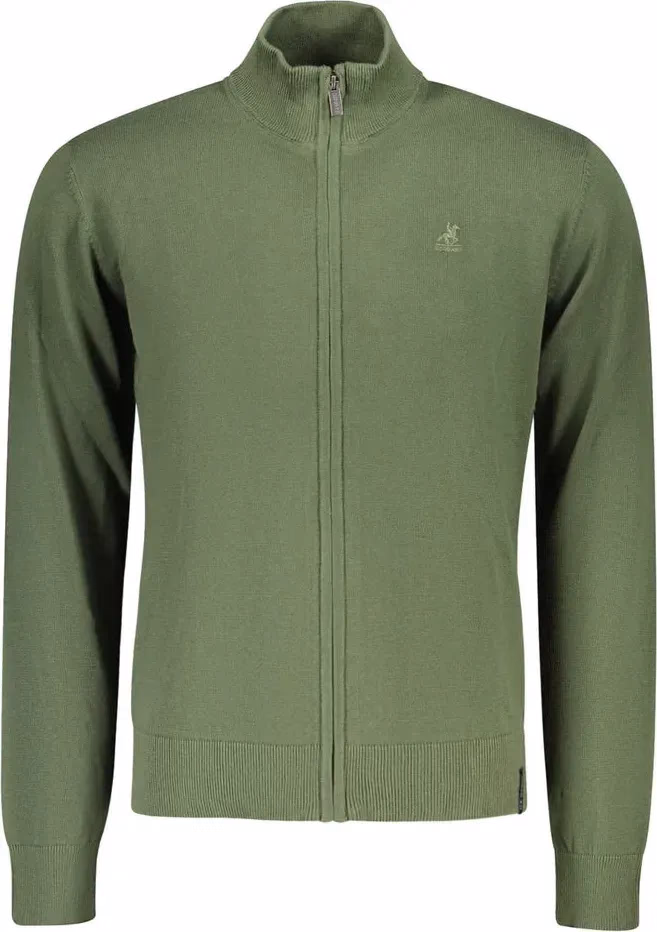 U.S. Grand Polo Verde Cotton Men Cardigan