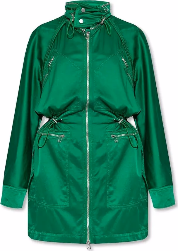 Bottega Veneta Bicolor Cotton Parka