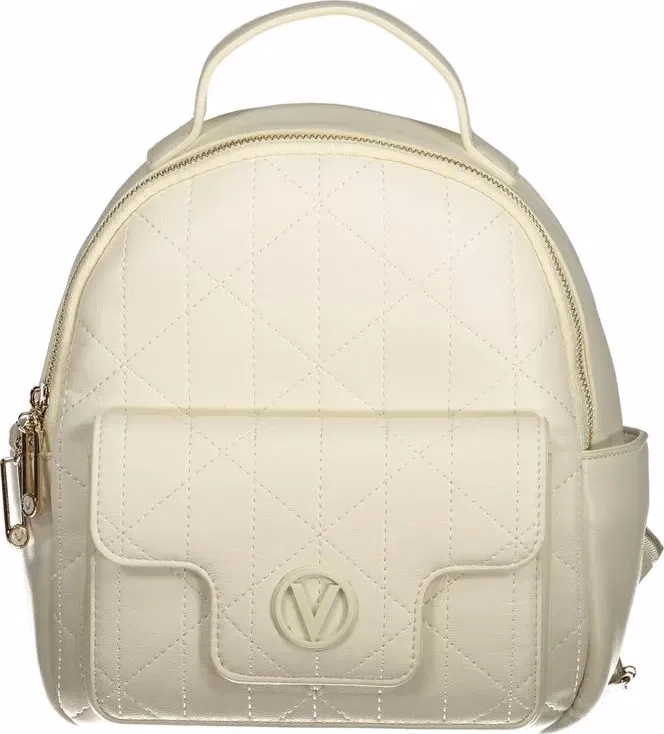Mario Valentino Bianco Polyurethane Women's Backpack