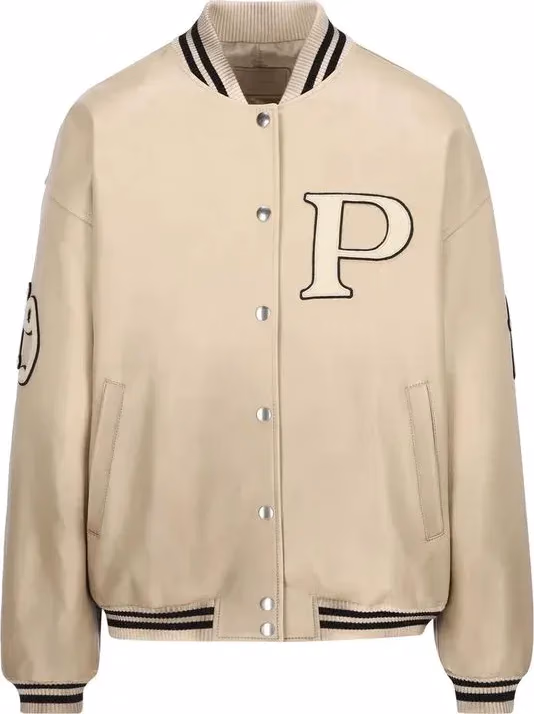 Prada Beige Calfskin Bomber