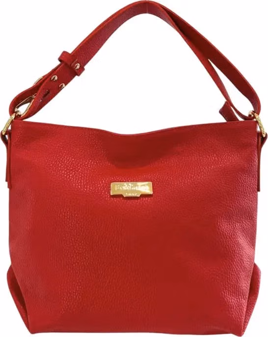 Baldinini Trend Red Leather Women Bag
