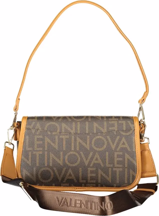 Mario Valentino Brown Polyurethane Women's Bag