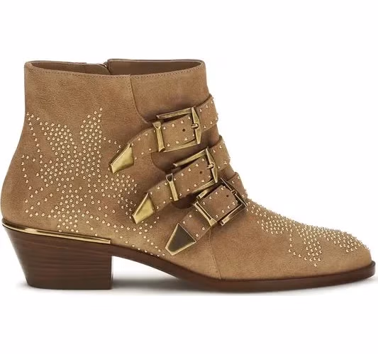 Chloé Multicolor Calf Leather Bos Taurus Ankle Boots