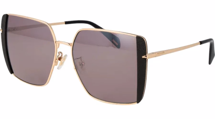 Police Gold Metal Sunglasses