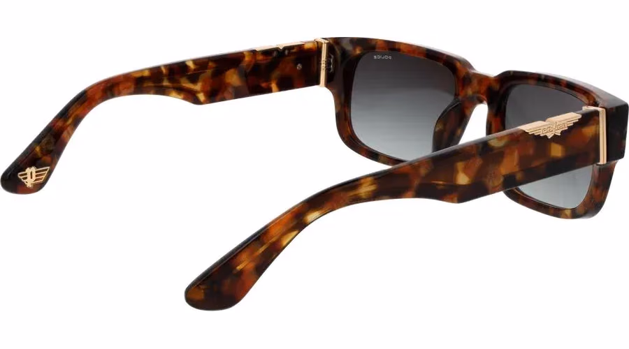 Police Brown Cellulose Acetate Sunglasses