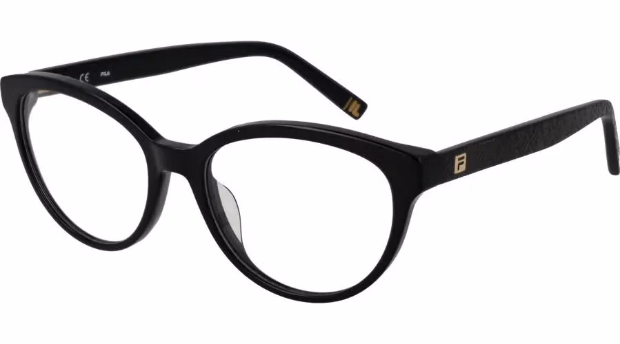 Fila Black Cellulose Acetate Glasses (Frames)