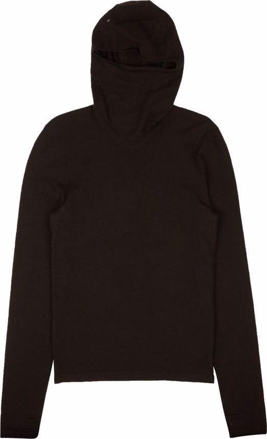 Bottega Veneta Black Cashmere Hoodie