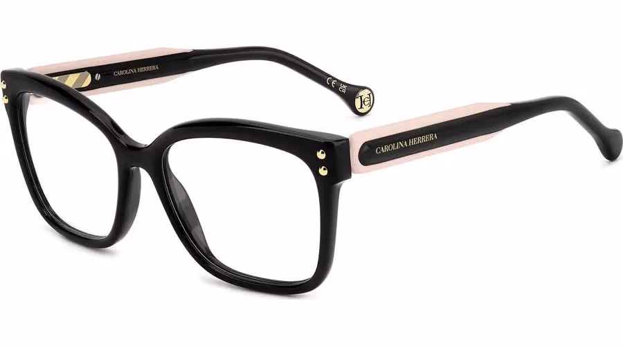 Carolina Herrera Black Acetate Glasses (Frames)