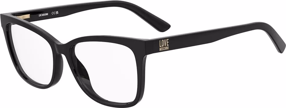 Love Moschino Black Plastic Glasses (Frames)