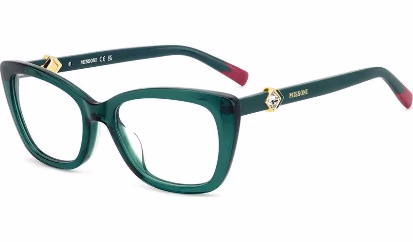 Missoni Turquoise Acetate Glasses (Frames)