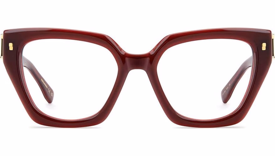 Dsquared² Burgundy Acetate Glasses (Frames)