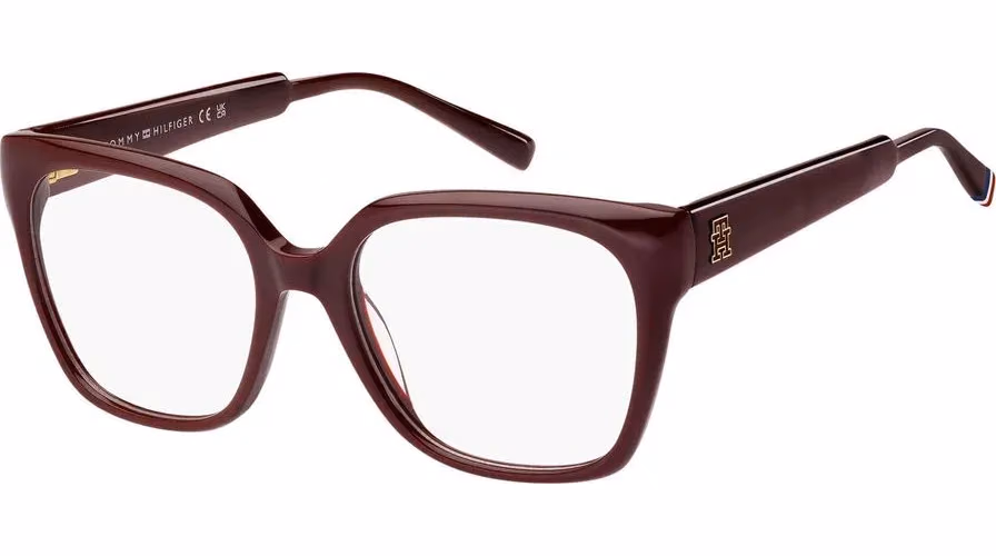 Tommy Hilfiger Burgundy Acetate Glasses (Frames)