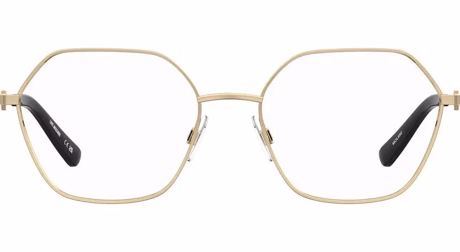 Love Moschino Gold Metal Glasses (Frames)
