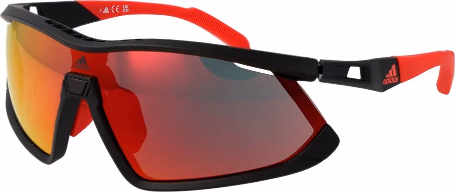 Adidas Black Plastic Sunglasses