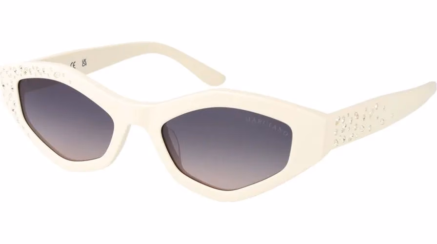 Marciano by Guess White Plastic Sunglasses