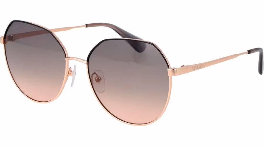 Max & Co Rose Gold Metal & Plastic Sunglasses