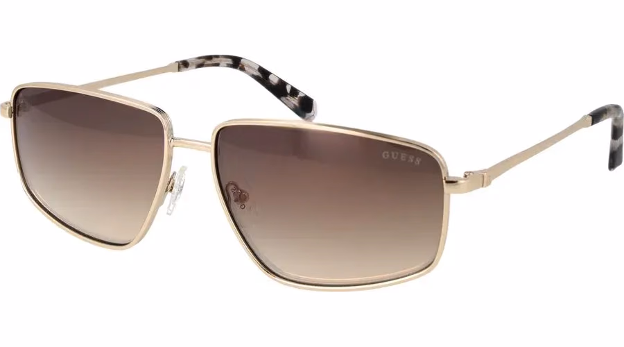 Guess Gold Metal Sunglasses
