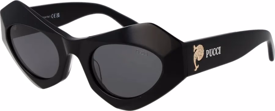 Emilio Pucci Black Plastic Sunglasses