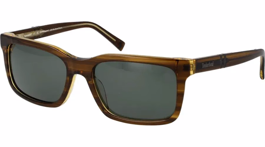 Timberland Brown Plastic Sunglasses