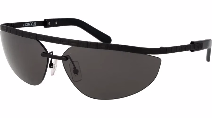 GCDS Black Metal Sunglasses