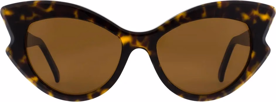 Andy Wolf Brown Acetate Sunglasses
