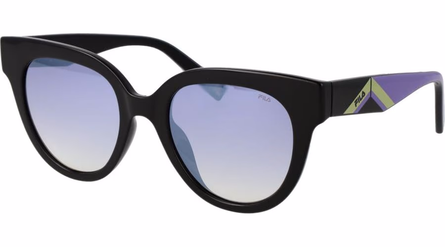 Fila Black Plastic Sunglasses