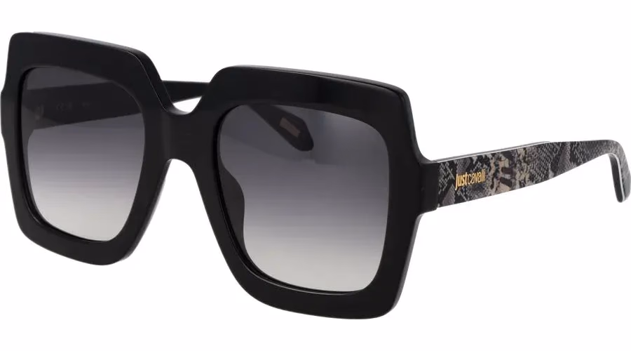 Just Cavalli Black Cellulose Acetate Sunglasses