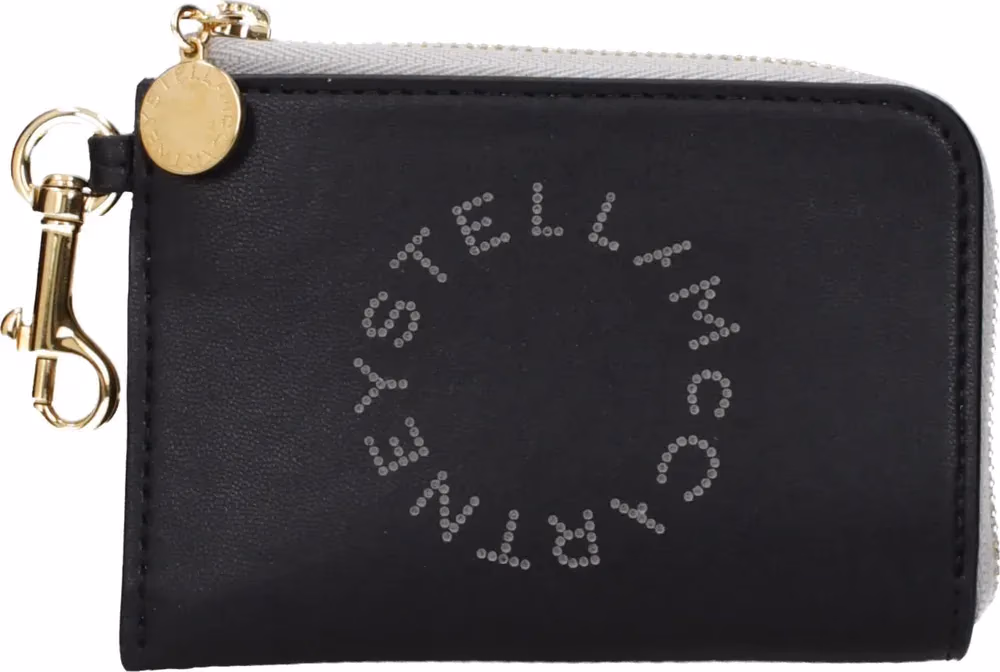 Stella McCartney Black Leather Wallet