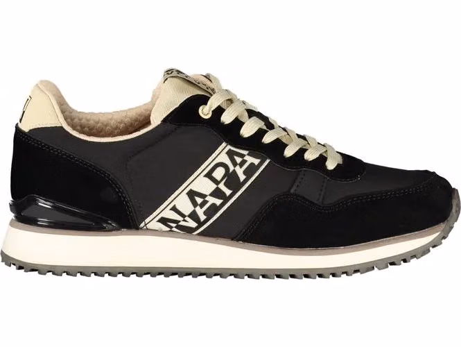 Napapijri Nero Polyester Uomo Sneaker