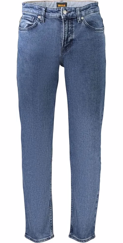Hugo Boss Blue Cotton Men's Jeans
