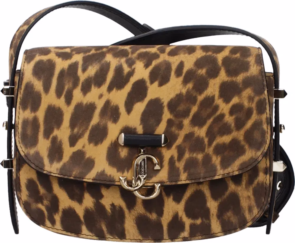 Jimmy Choo Brown Leather Crossbody Bag