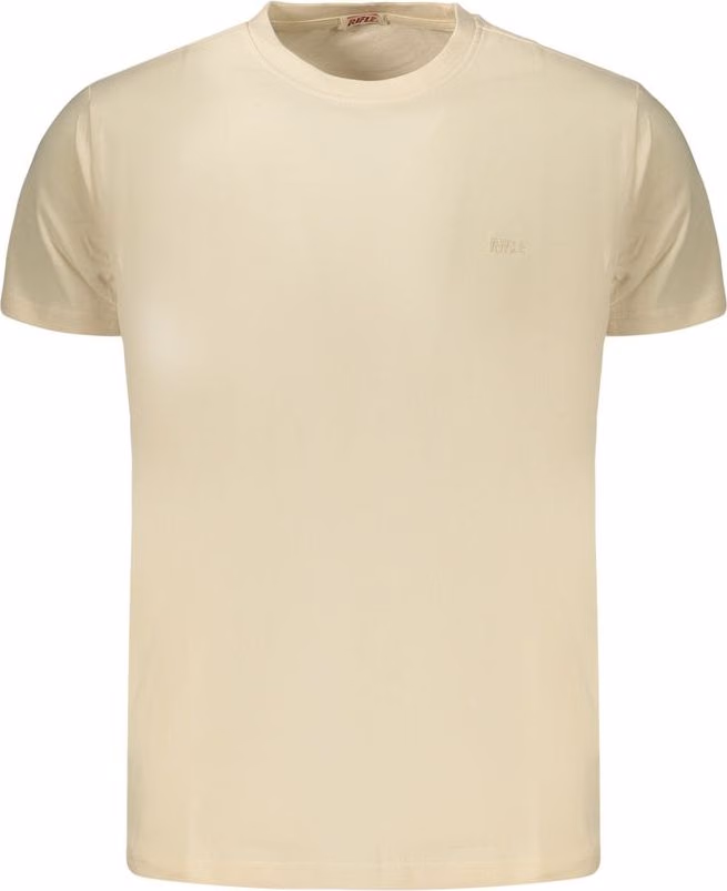 Rifle Beige Cotton Men's T-Shirt