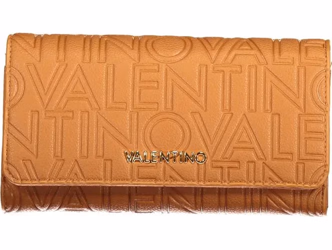 Mario Valentino Brown Polyurethane Womens Wallet