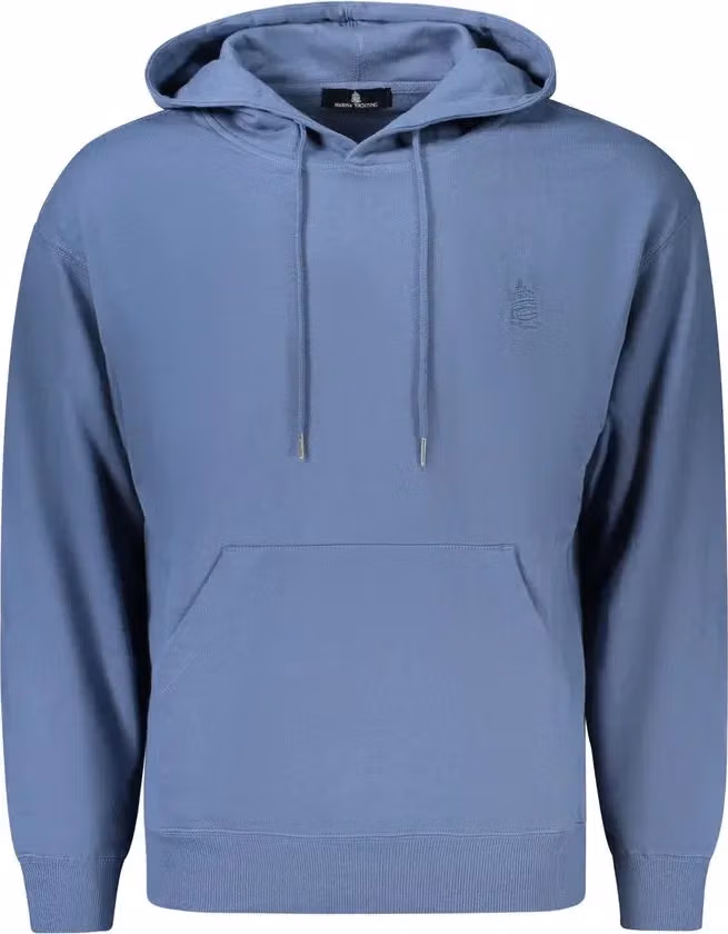 Marina Yachting Blue Cotton Mens Sweatshirt