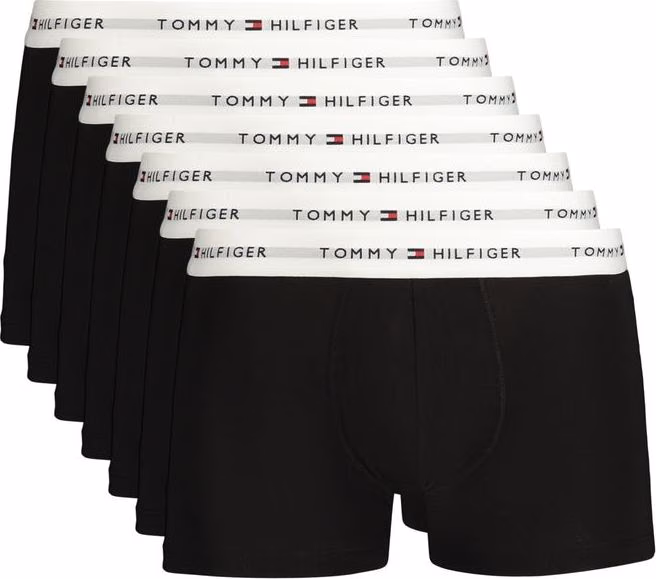 Tommy Hilfiger Black Cotton Mens Underwear