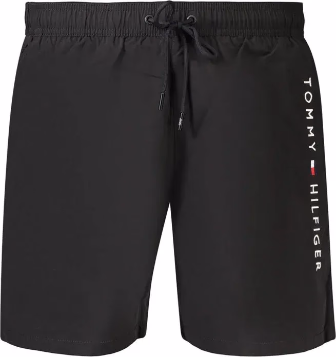 Tommy Hilfiger Black Polyester Men's Swimwear