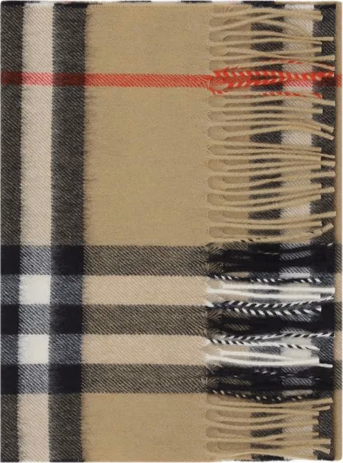 Burberry Brown Cashmere Scarf