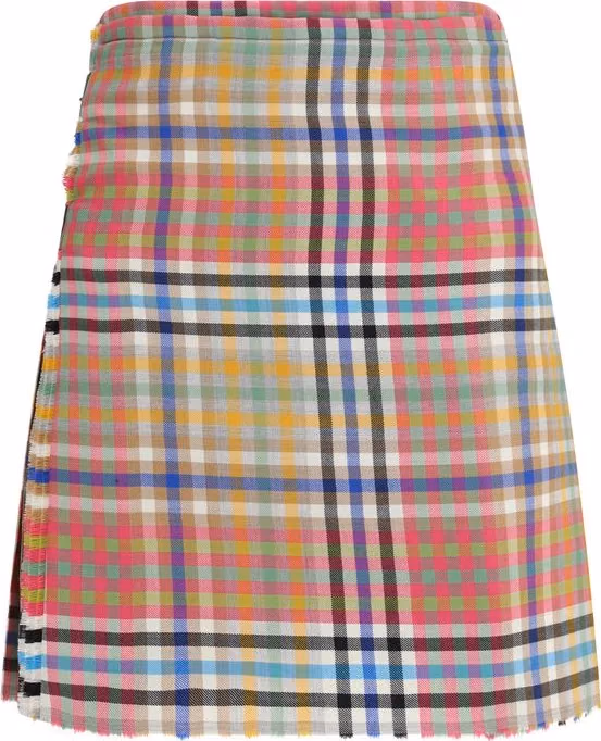 Vivienne Westwood Multicolor Wool Oves Aries Mini Skirt