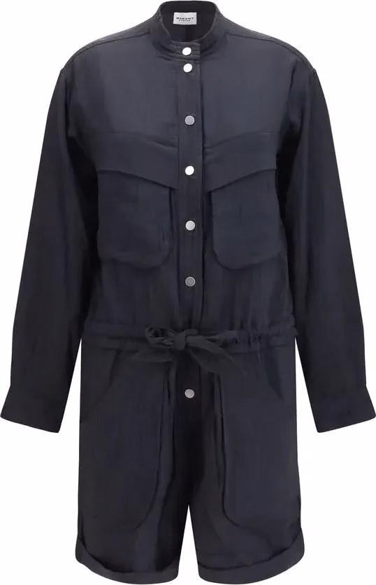 Isabel Marant Étoile Black Viscose Jumpsuit